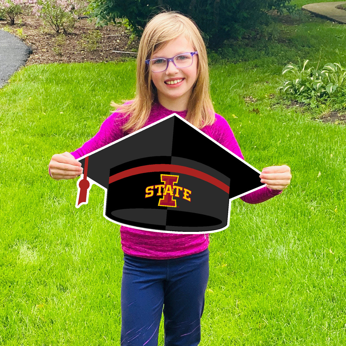 Cyclone Graduation Iowa State Cyclones Graduation Cap Lawn Sign – Iowa State Team Store