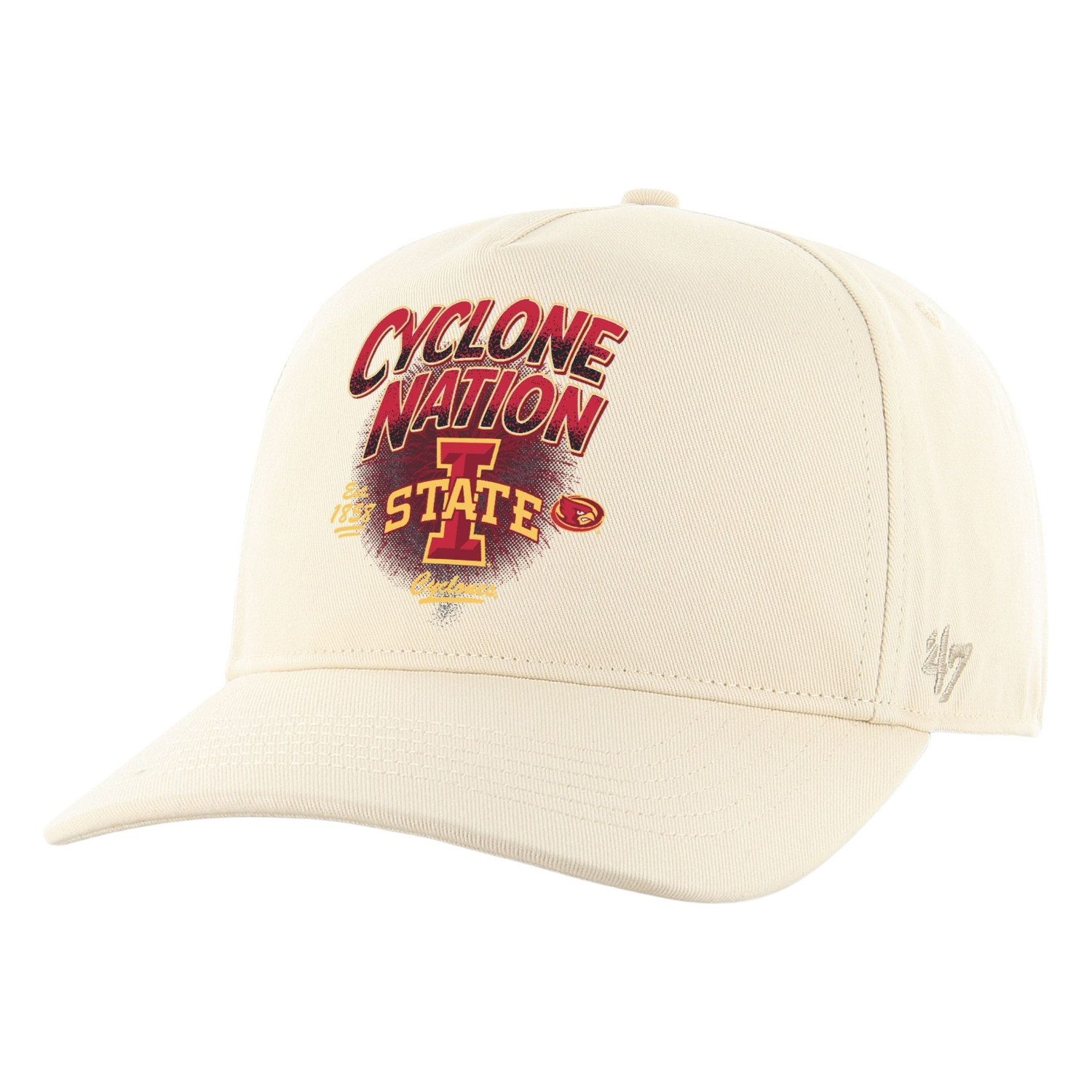 Iowa State Hat Tan Cyclone Nation Adjustable Snapback