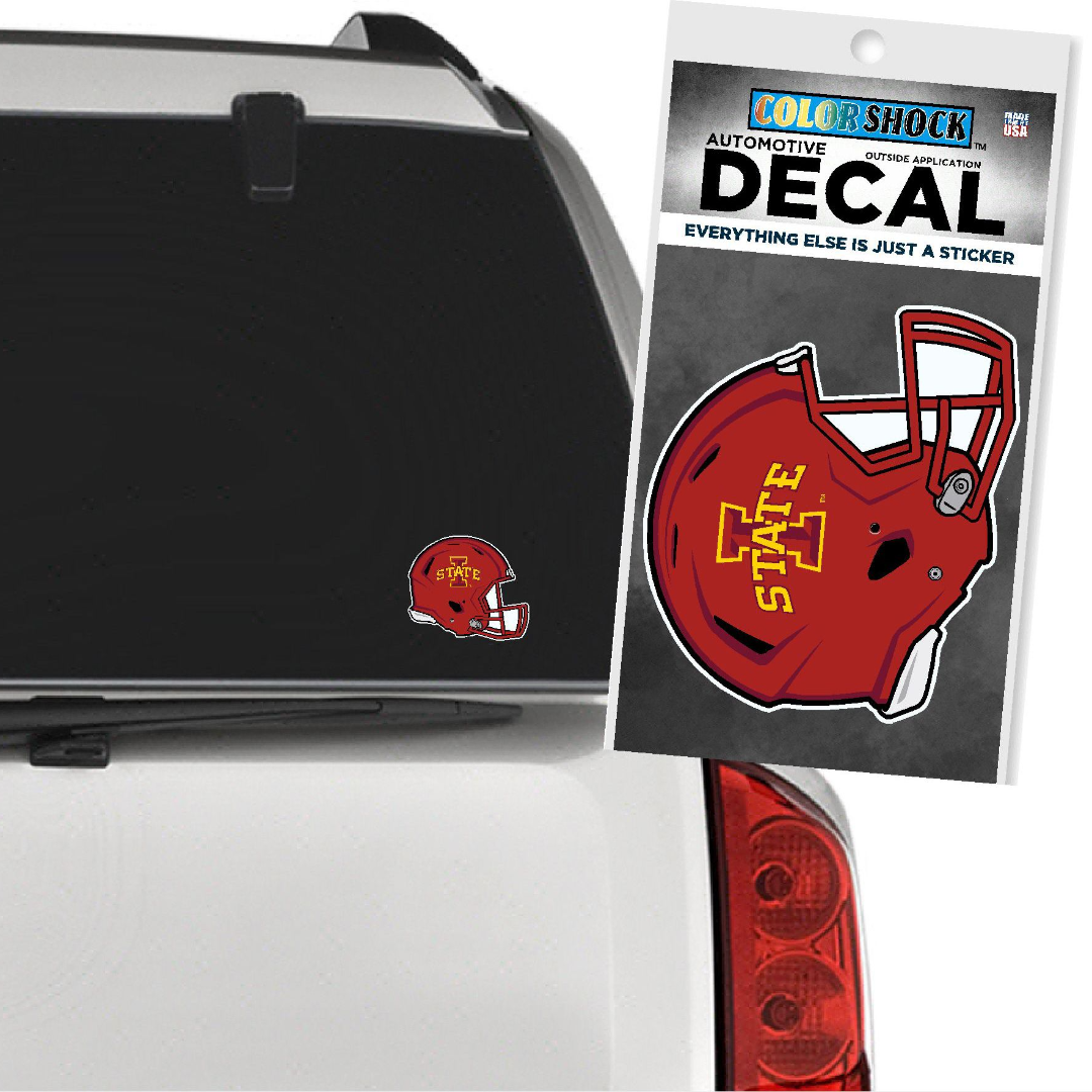 Iowa State Cyclones Football Helmet Decal