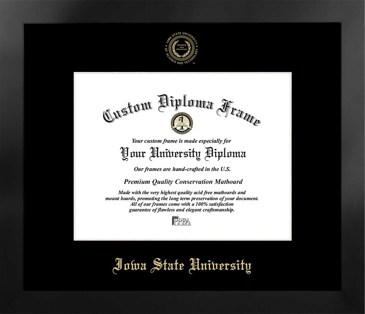 Iowa State Cyclones Manhattan Frame