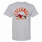 Iowa State Cyclones Sport Drop Swim & Dive Cy Short Sleeve Tee