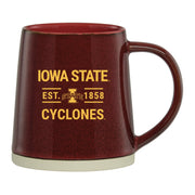 Iowa State Mug Red/Gold Speckle