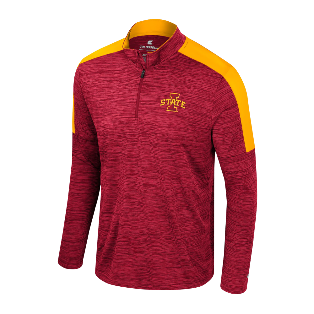 Iowa State Cyclones Mens Consistency Quarter-Zip Windshirt