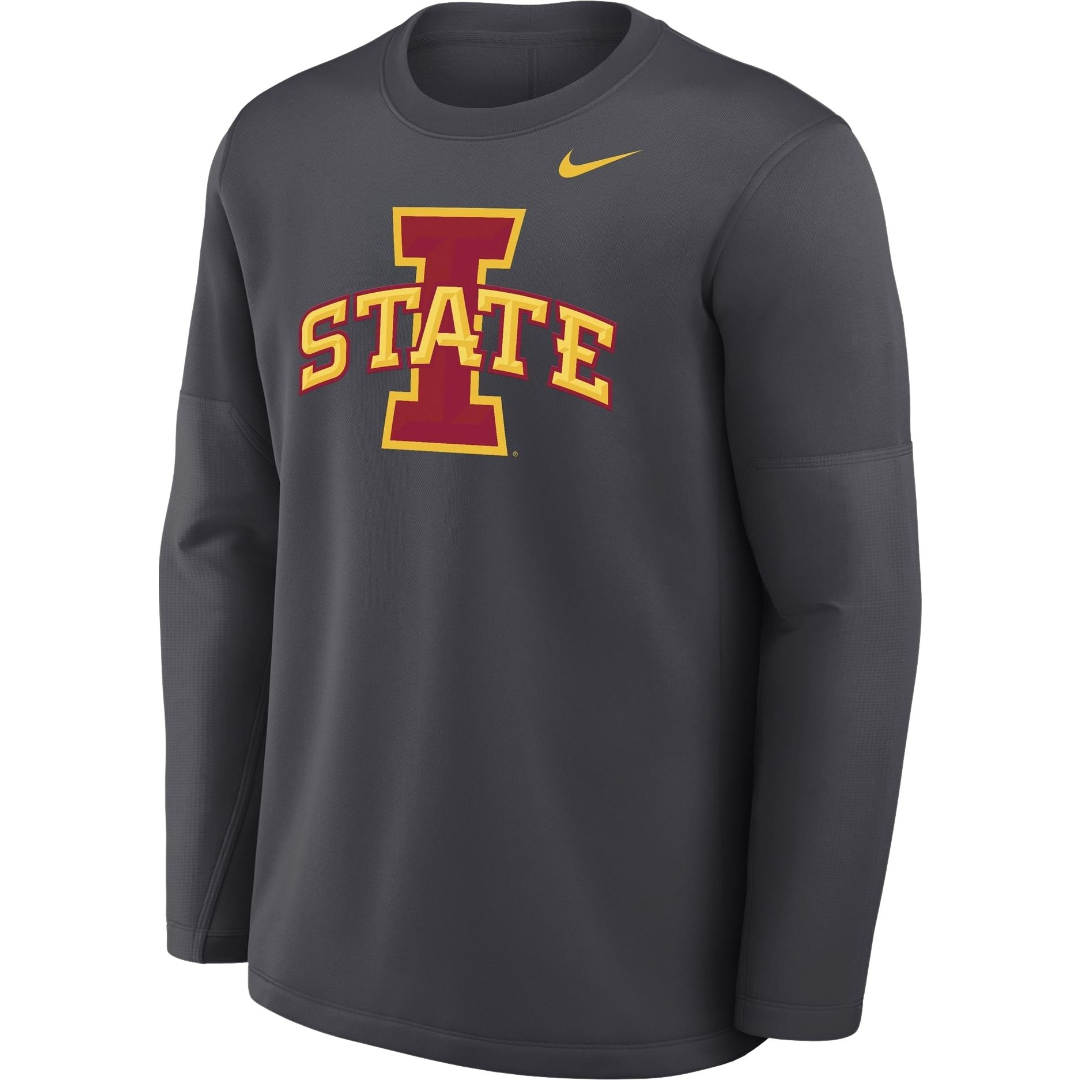 Iowa State Cyclones Men's Grey Fleece Nike Sweatshirt