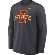 Iowa State Cyclones Men's Grey Fleece Nike Sweatshirt