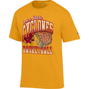 Iowa State Cyclones Basketball Champion Gold Vintage Cy T-Shirt