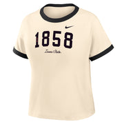 Iowa State Cyclones Nike Women's 1858 Ringer Tee