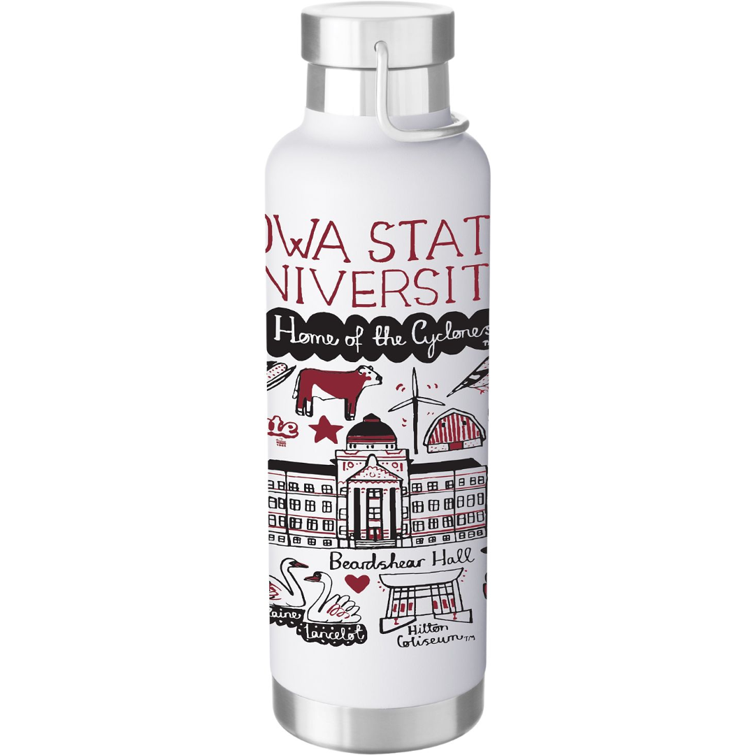 Iowa State Cyclones Julia Gash 24 oz Water Bottle