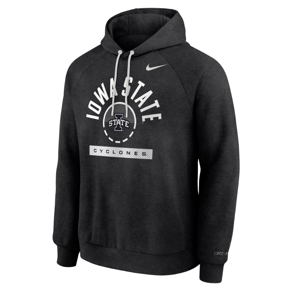 Iowa State Cyclones Men's Nike Dri Fit Practice Fleece Hoodie