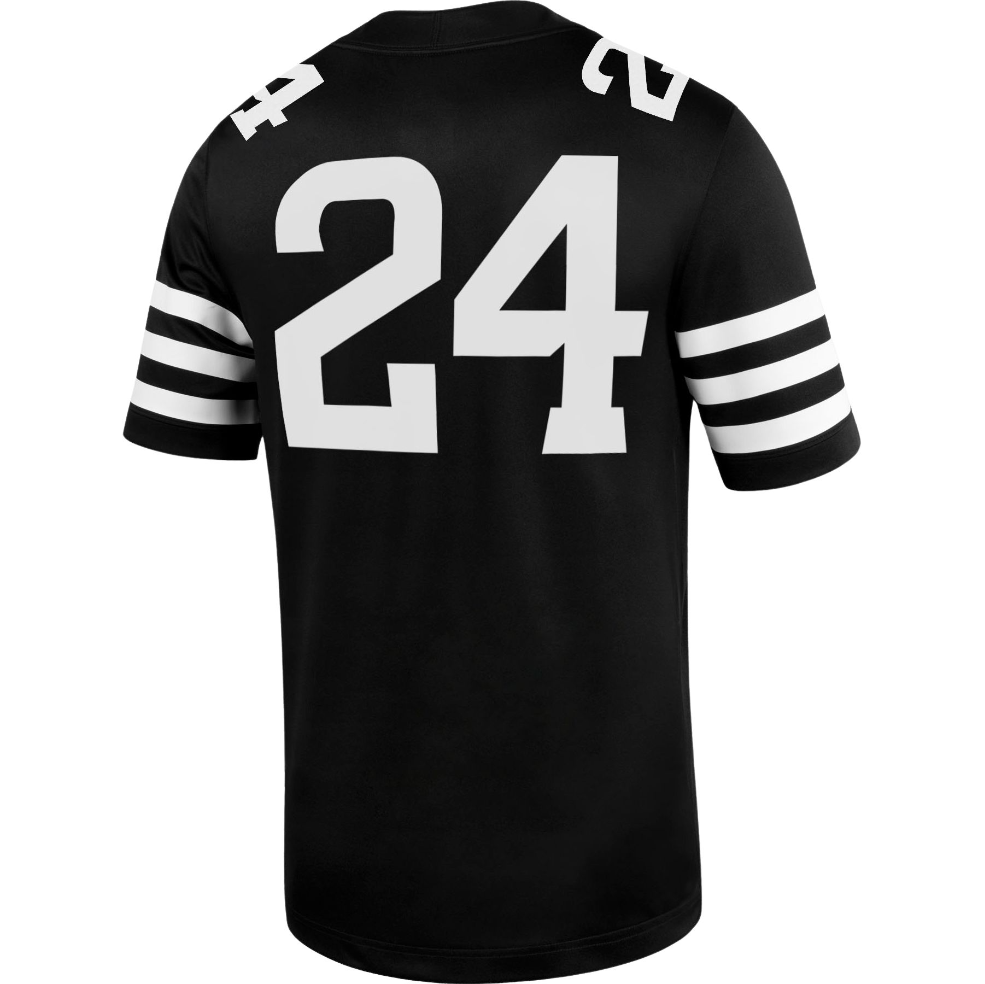 Iowa State Cyclones Adult Black Nike #25 Replica Football Jersey