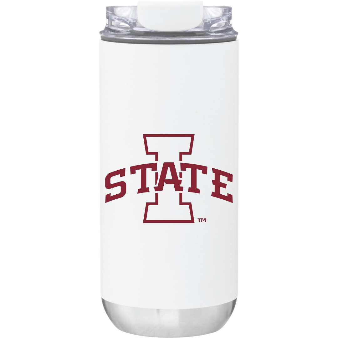 Iowa State Cyclones 16oz. White/Red Wordmark Tumbler