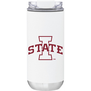 Iowa State Cyclones 16oz. White/Red Wordmark Tumbler