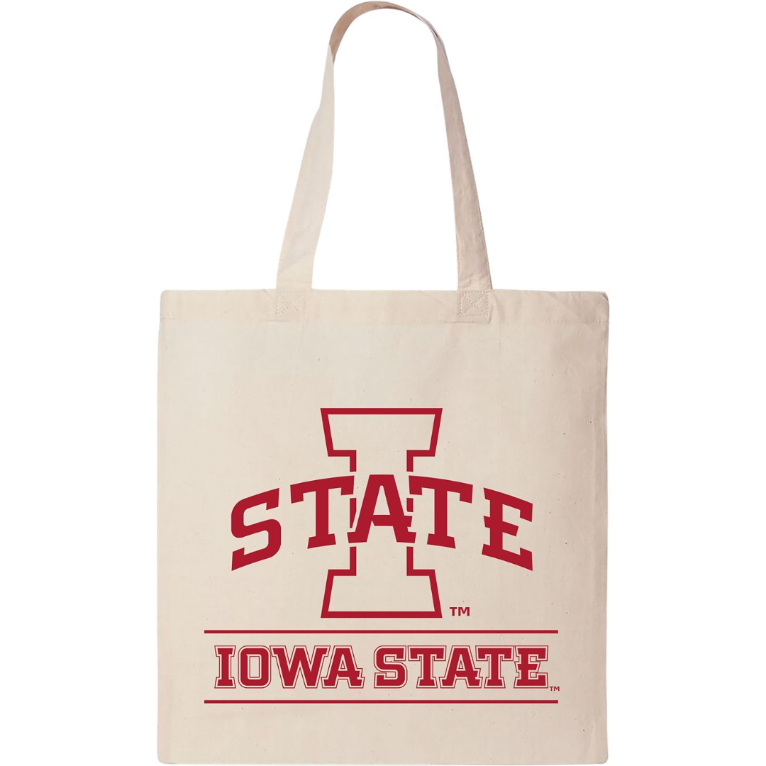 Iowa State Cyclones 15x16" Canvas Tote Bag