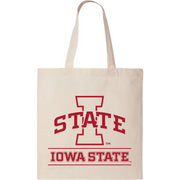 Iowa State Cyclones 15x16" Canvas Tote Bag