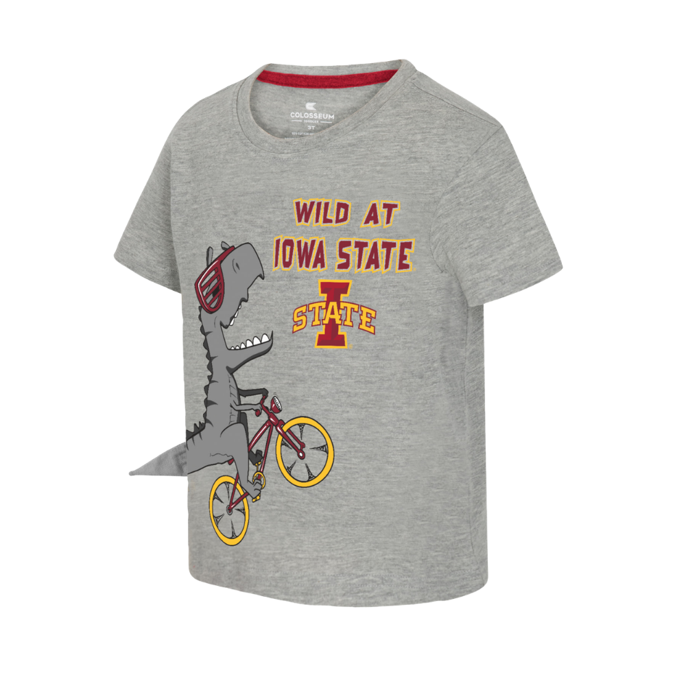 Iowa State Cyclones Toddler Wild Dino Short Sleeve Tee