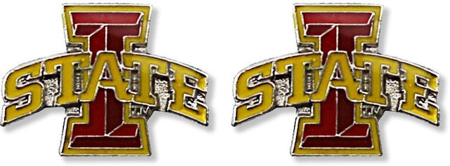 Iowa State Cyclones I-State Post Earrings