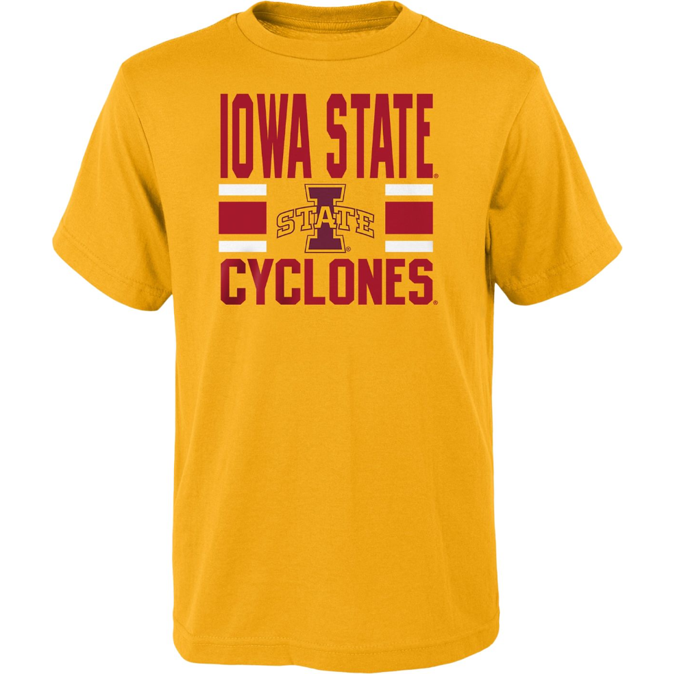 Iowa State Cyclones Kids Gold ISU T-Shirt