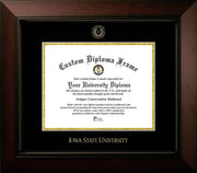 Iowa State Cyclones Embossed Diploma Frame - 11" x 8.5"