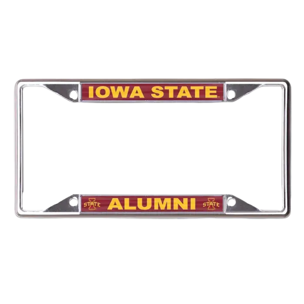 Iowa State Cyclones Alumni License Plate Frame