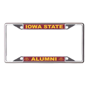 Iowa State Cyclones Alumni License Plate Frame