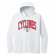 Iowa State Hooded Shirt Patriotic ISU Logo