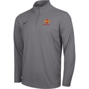 Iowa State Cyclones Men's Grey Nike Basketball 1/4 Zip