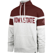 Iowa State Cyclones Men's Red/Grey Fleece 1/4 Zip