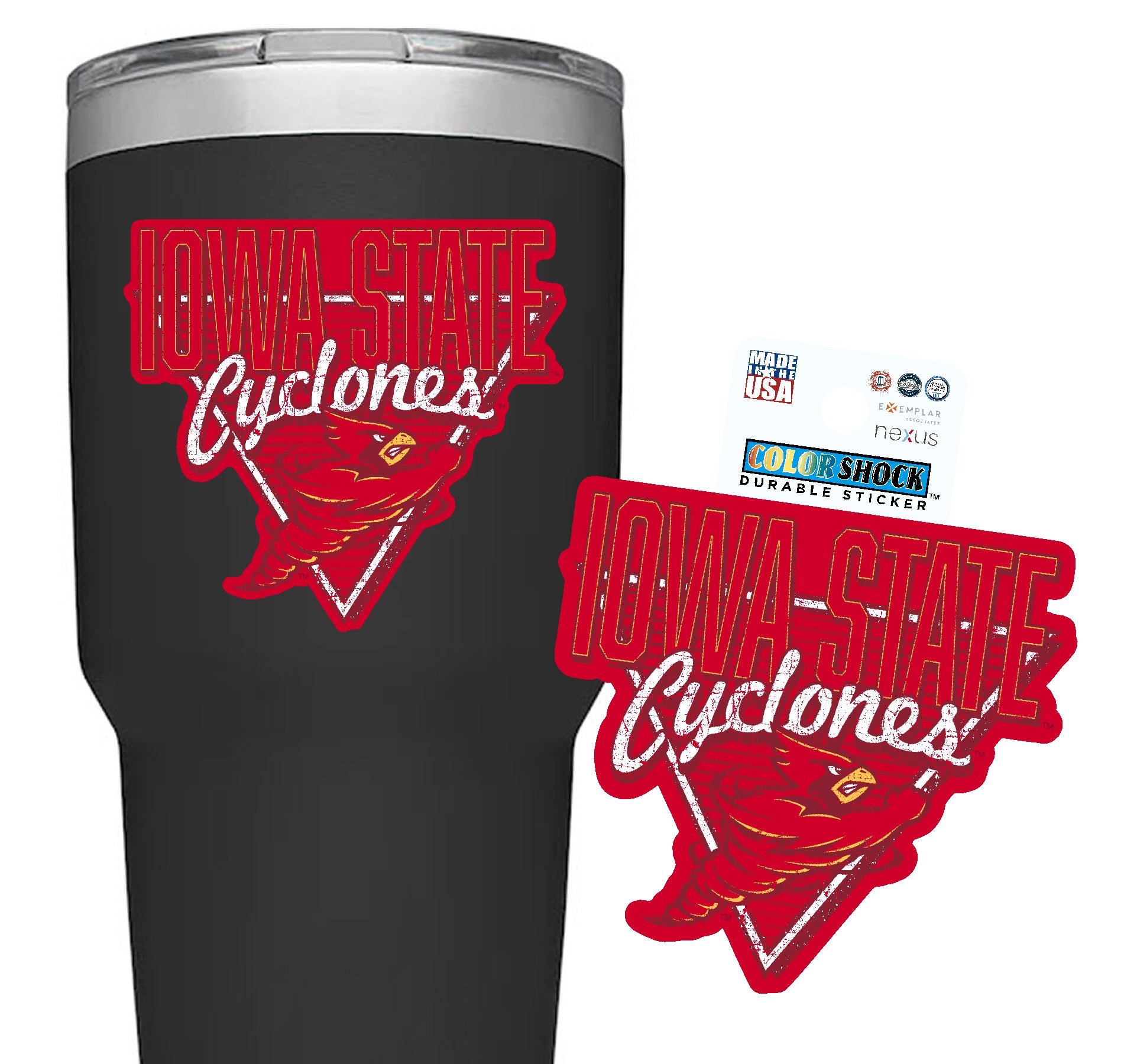 Iowa State Tornado Cy Decal