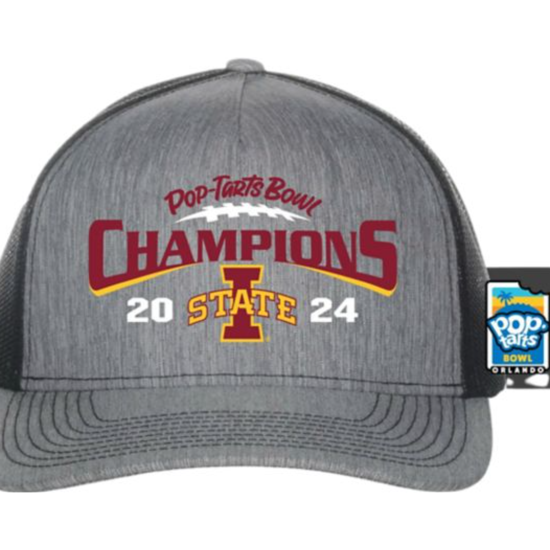 Iowa State Cyclones Football 2024 Pop-Tarts Bowl Champions Hat