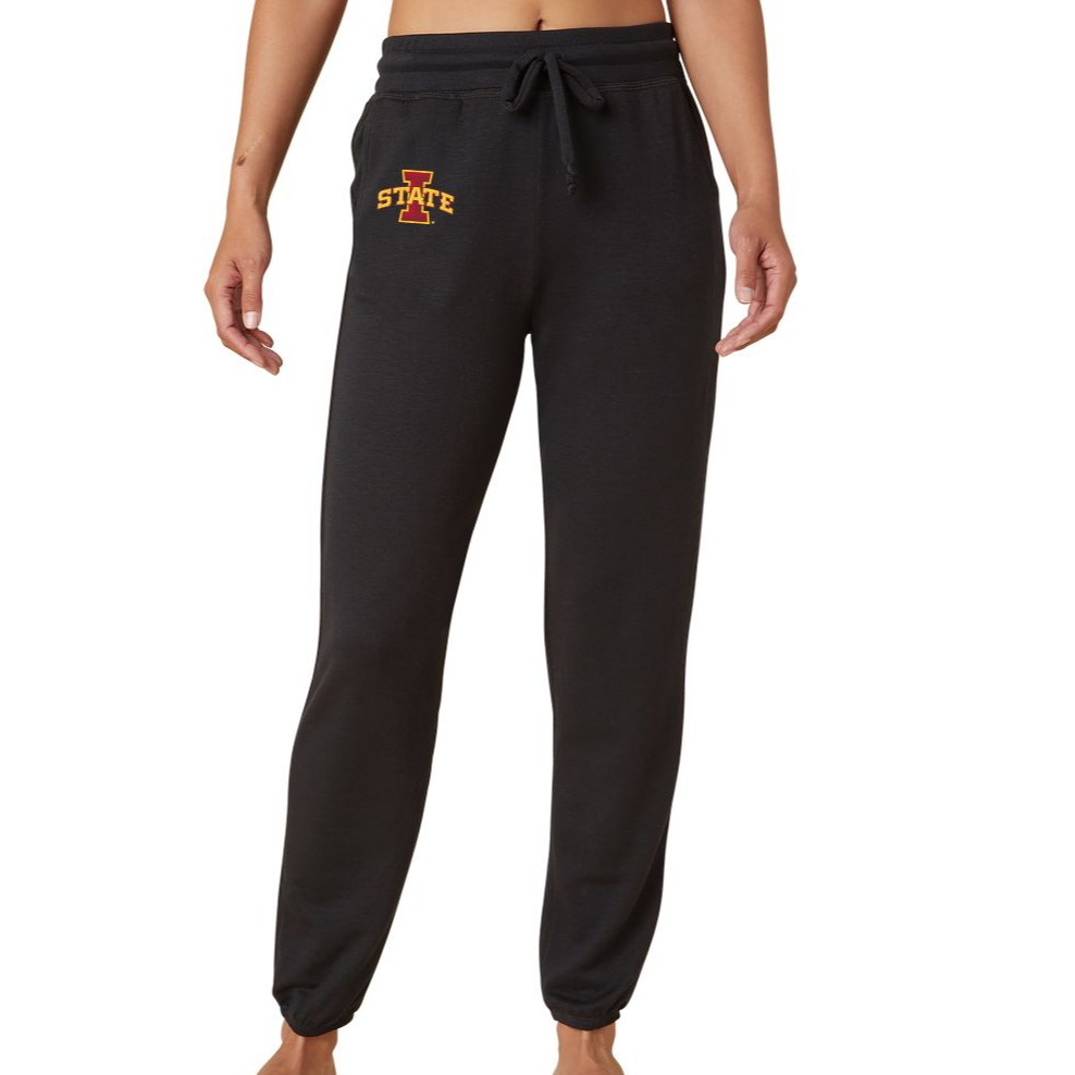 Iowa State Beyond Yoga Cozy Fleece Weekender Pant