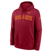 Iowa State Nike Tackle Twill Fleece Hoodie