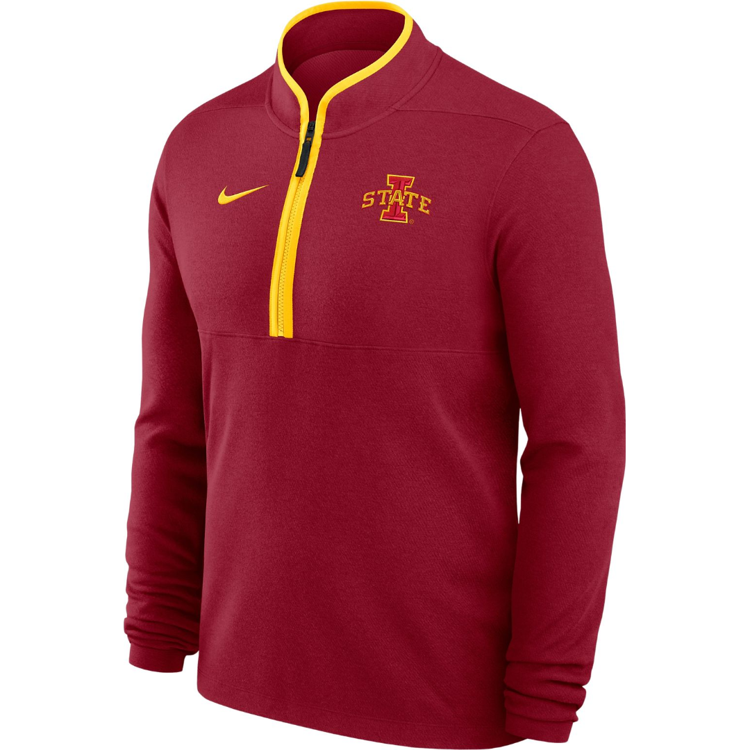 Iowa State Cyclones Nike Victory Basketball 1/2 Zip
