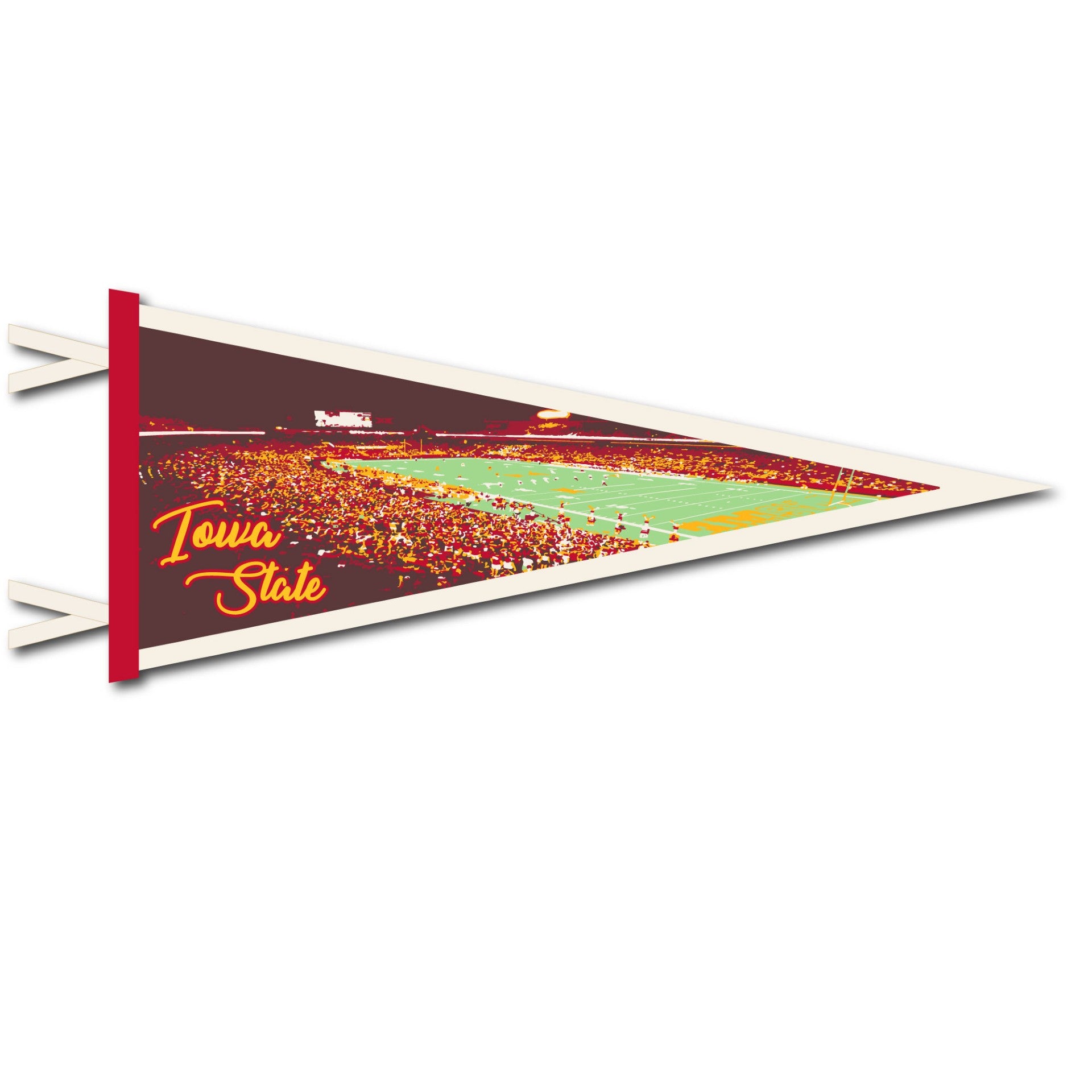 Iowa State Football Jack Trice Stadium Pennant