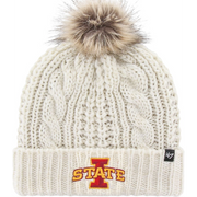 Iowa State Cyclones Women's Knit Fur Pom Beanie