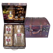 Iowa State Cyclones Capitol Decanter Chest Set