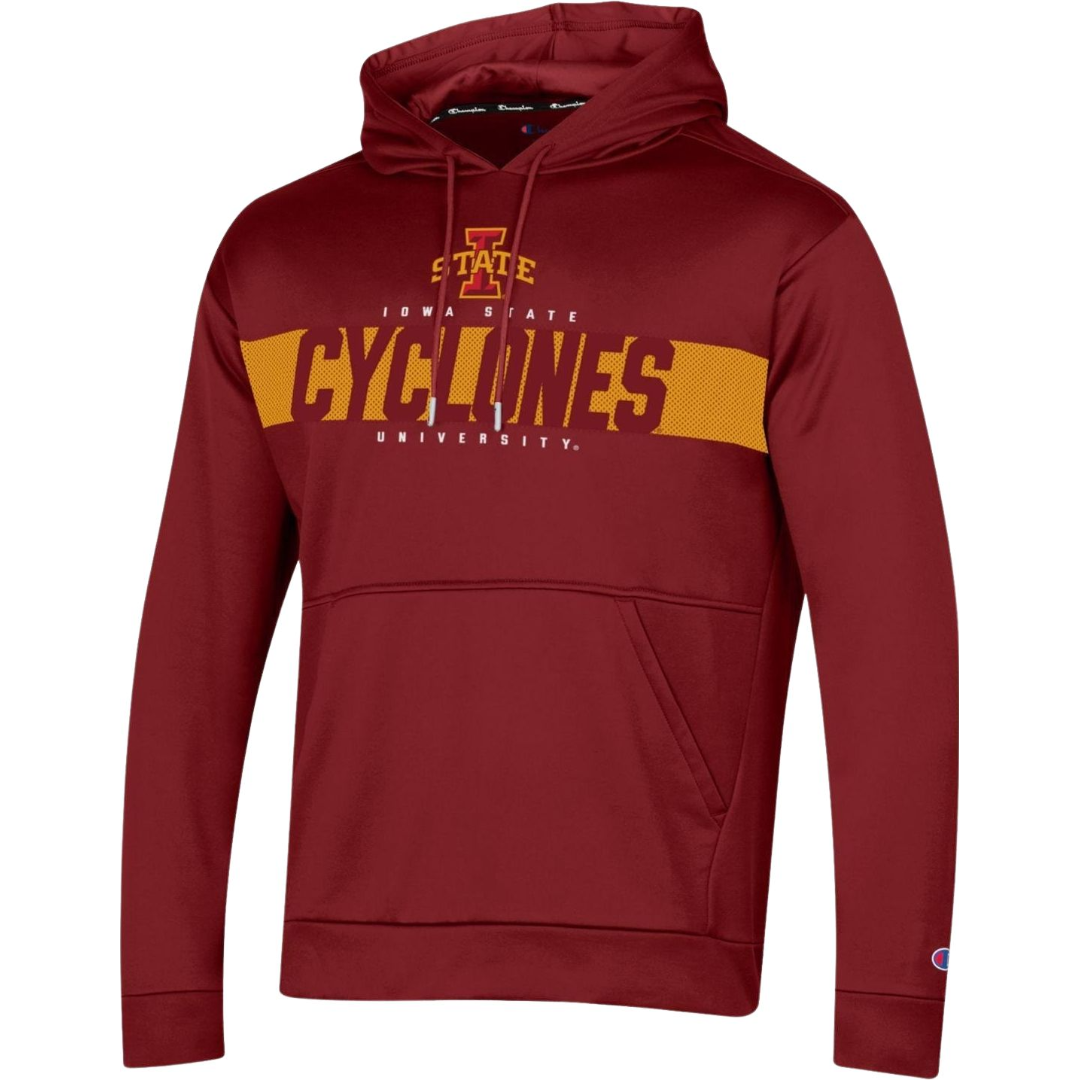 Iowa State University Men's Red Champion Stadium Hoodie