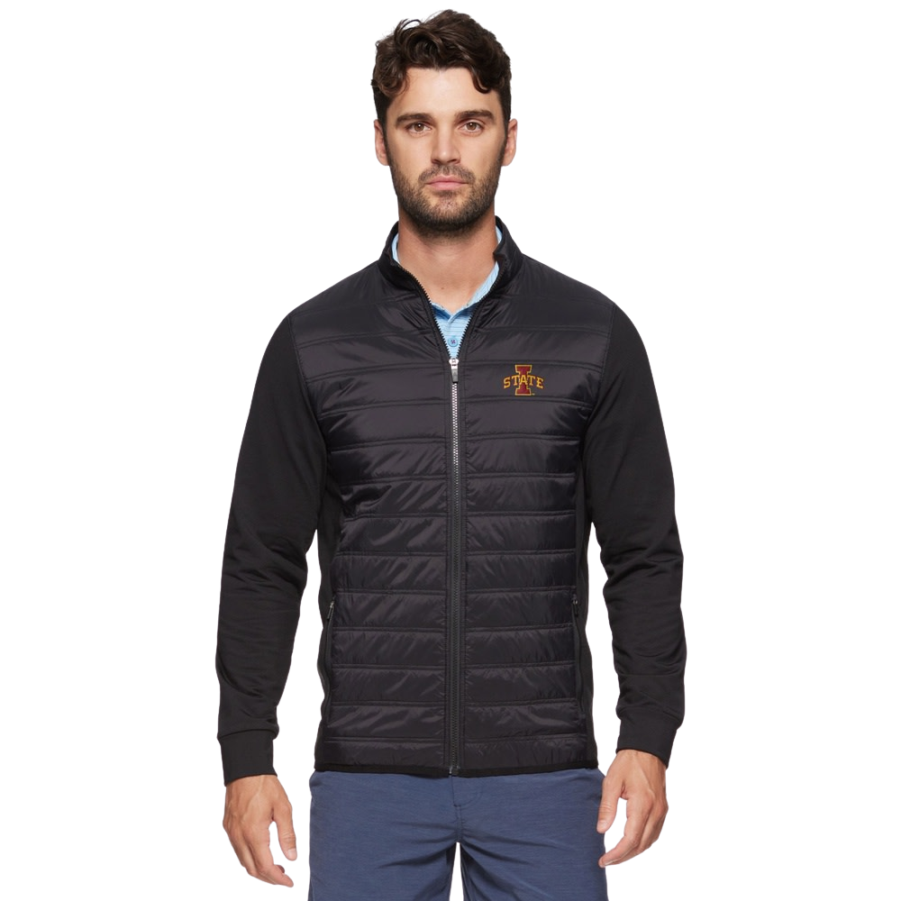 Iowa State Flag & Anthem Puffer Jacket