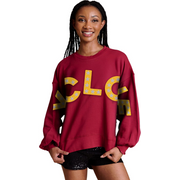 Iowa State Cyclones Women's Stewart Simmons Red Long-Sleeve Top