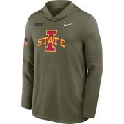 Iowa State Cyclones Dri-Fit Lightweight Hooded Long Sleeve T-Shirt
