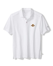 Iowa State White Tommy Bahama Emfielder Polo