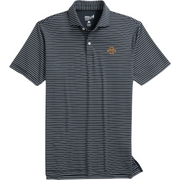 Iowa State Cyclones Men's Johnnie-O Black Stripe Polo