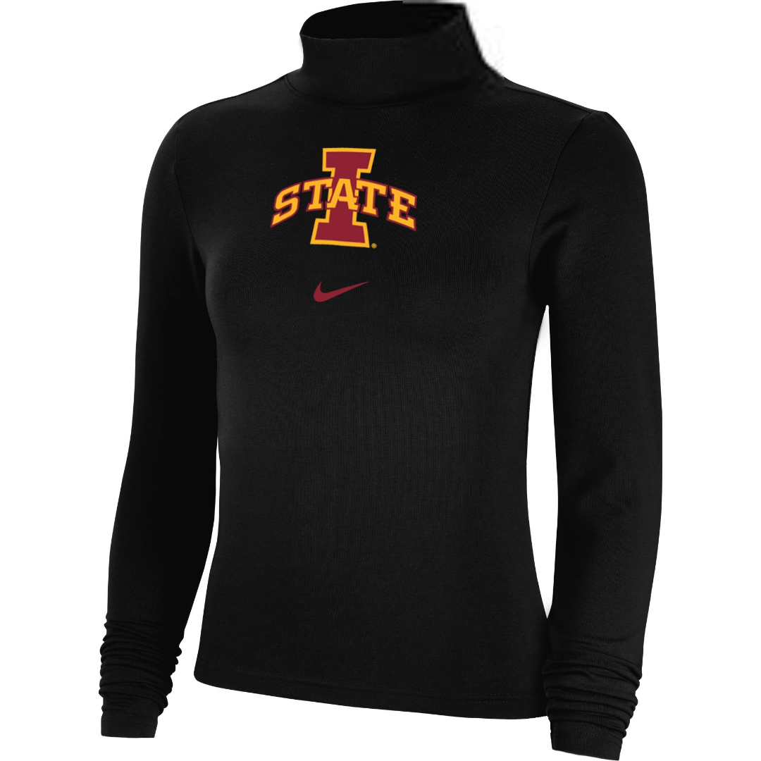 Iowa State Cyclones Black Nike Women's Long Sleeve Top