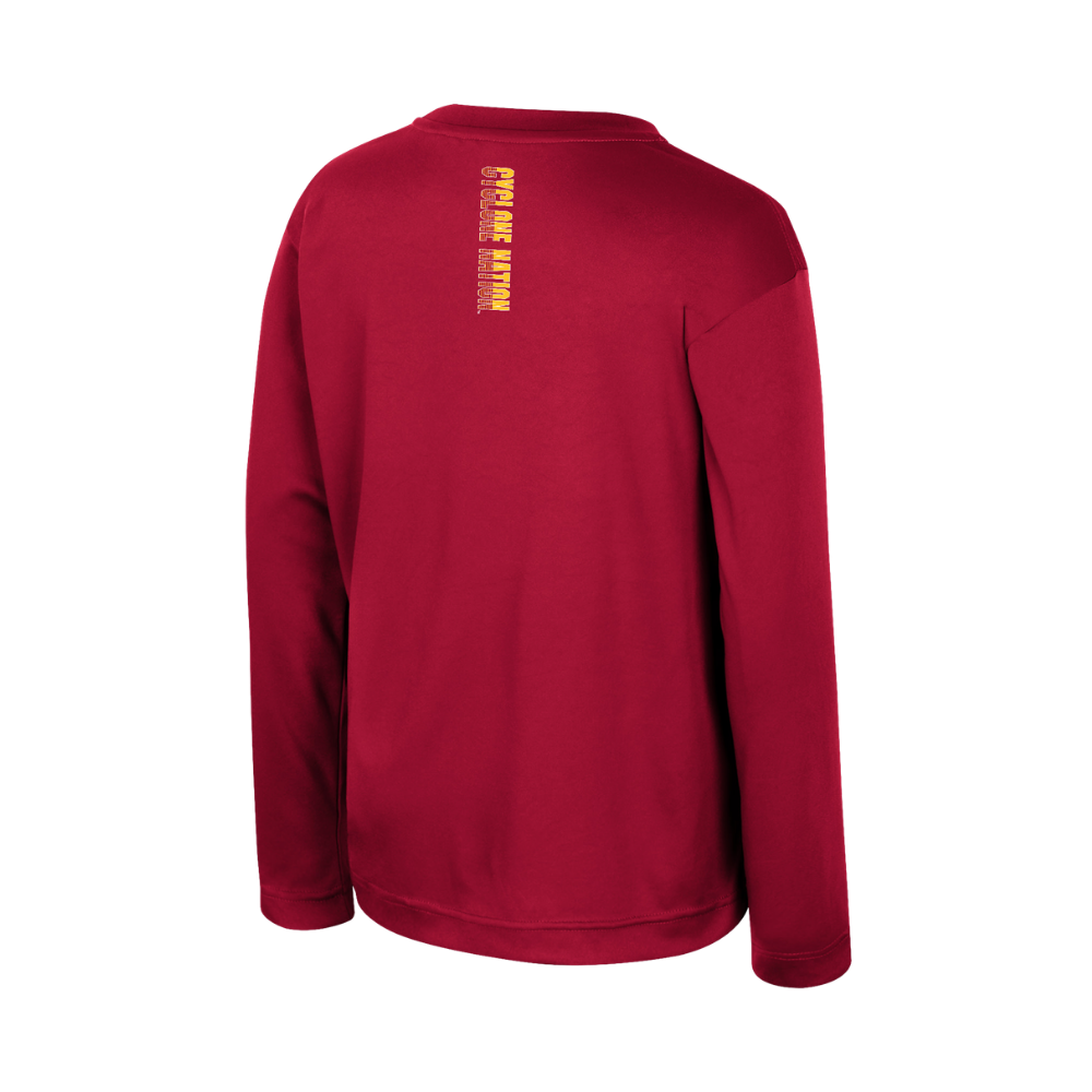 Iowa State Cyclones Youth Indy Long Sleeve Tee