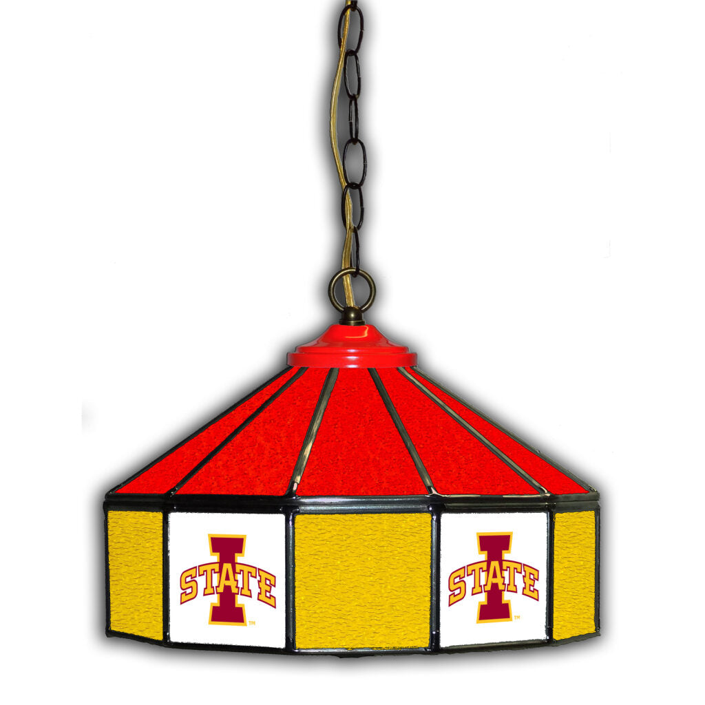 Iowa State Cylones 14" Glass Pub Light