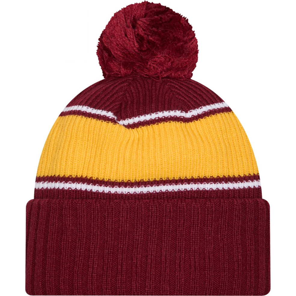 Iowa State Cyclones Youth Knit Pom Red/Gold Beanie