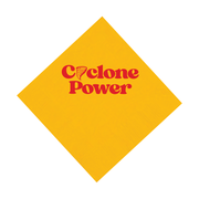 Iowa State Cyclones Gold 3-Ply Napkins - Set of 25