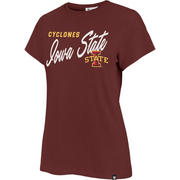 Iowa State Cyclones Women's Red Script T-Shirt