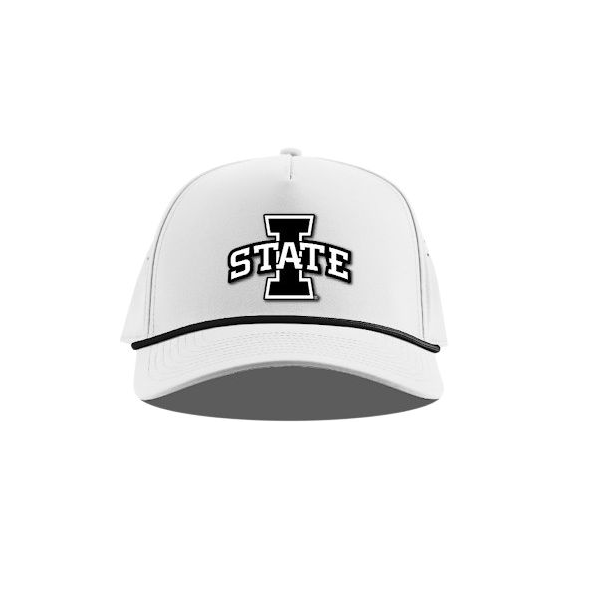 Iowa State Cyclones White Branded Bills Adjustable Rope Hat