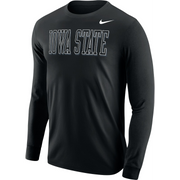 Iowa State Cyclones Nike Black Out Long Sleeve T-Shirt