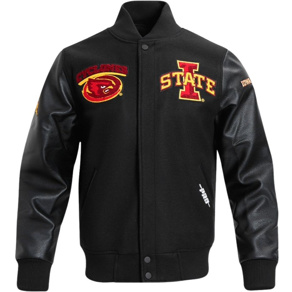 Iowa State Cyclones Black Varsity Jacket